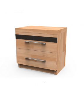 Vysoký masívny nočný stolík MONA